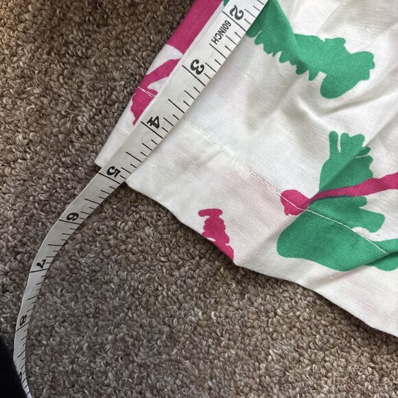 New Vintage 80s 90s SEA DRIFT Cotton Blue Tropical Swim Trunks Shorts L NOS VTG - Picture 12 of 12